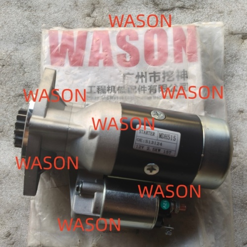 ZAX55 Starter Motor 4TNV98 129136-77011 15T 12V
