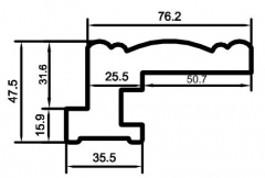 3 inch Crown z frame