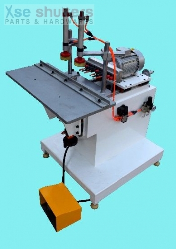 Stile dowel drilling machine