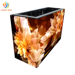Indoor P3 HD Front Desk LED Screen Advertising Table Display 1530*960*576mm