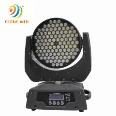 108 lamps 3w rgbw led Head moving wash light for stage wedding