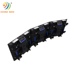 Curved Rental Led tv display screen P3.91die-casting aluminum cabinet indoor Screen 500mm*500mm Hd Led screen Led wall display