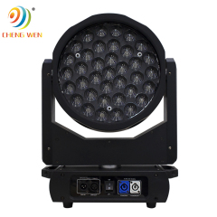 Guangzhou hot sales 37 x 12w rgbw led wash moving head light zoom led stage lighting