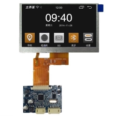 4.3inch Cm/HS TFT LCD Screen with Driver Board Apply for Video Door Phone and Automative