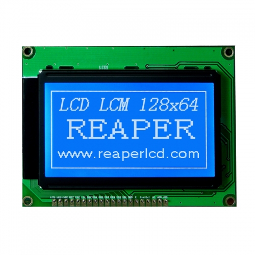 Mono graphic lcd module 12864 Universal Serial Parallel LCD display with backlight