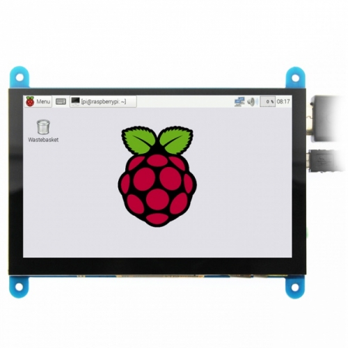 5inch HDMI Display 800x480 with 5point capacitive touch screen Support Raspberry Pi, Bb Black, Banana Pi and Other Mainstream Mini PC