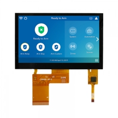 4.3inch capacitive touch screen IPS lcd display 800*480 RGB 40pin LCD display module