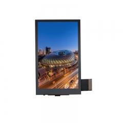 3.97inch IPS 480*800 LCD Display Module RGB18bit Interface, Optional Resistive or Capacitive Touch Screen