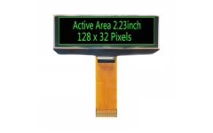 2.23 Inch New Yellow/Blue/Green/White Industrial Control OLED Display Module,128*32 Resolution