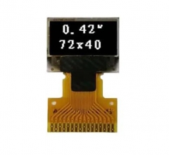 0.42" 72x40 Monochrome OLED display