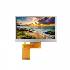 4.3inch 480x272 IPS display optional touch screen and high brightness 1000CD