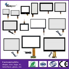 7 inch 1024*600 Resolution Lvds Interface TFT LCD Display with Touch Screen