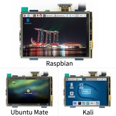 3.5inch HDMI Display 480x320 with resistive touch screen support Rasberry Pi