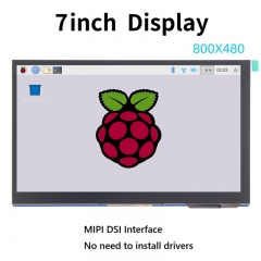 Mipi Dsi Input 7 Inch IPS 800X480 TFT LCD Screen Capacitive Touch Raspberry Pi Display