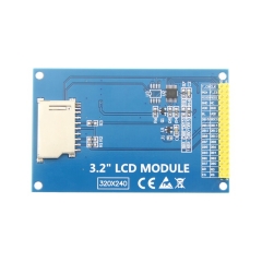 3.2 Inch 240X320 Touch Screen TFT LCD Color Display SD Card Module Ili9341 Compatible with Atomic 34p LCD Interface