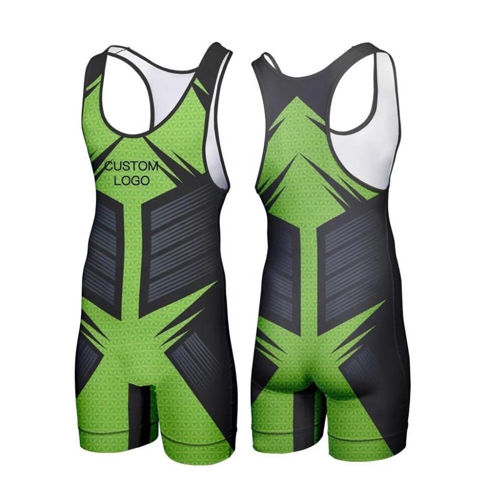 Adult Mens Wrestling Singlet Custom Logo