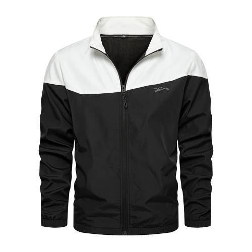 Men Casual Sports Jacket Full Zipper Cut