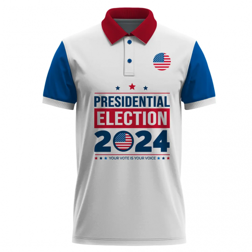 High Quality Polo Shirt for Election and Promotion OEM Presidential Election Theme T-shirt