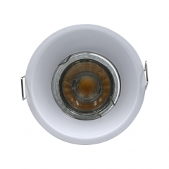 Round die casting gu10 downlight fitting