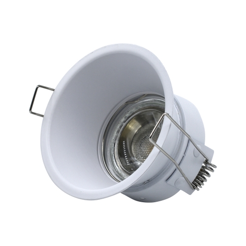 Round die casting gu10 downlight fitting