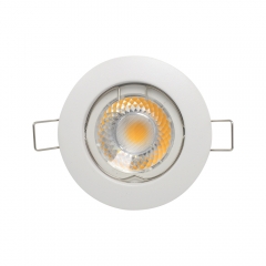 GU10 MR16 round aluminum alloy downlight fixture