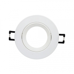 Commercial white round die casting ultra slim downlight