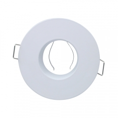 Round aluminum anti-glare gu10 downlight