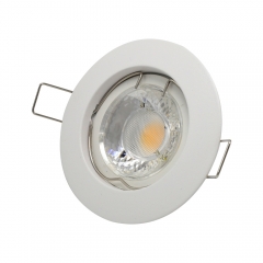 GU10 MR16 round aluminum alloy downlight fixture