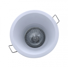 Round 360 degree adjustable downlight housing