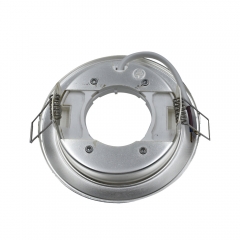 Wholesale round iron GX53 recessed downlight fixtures