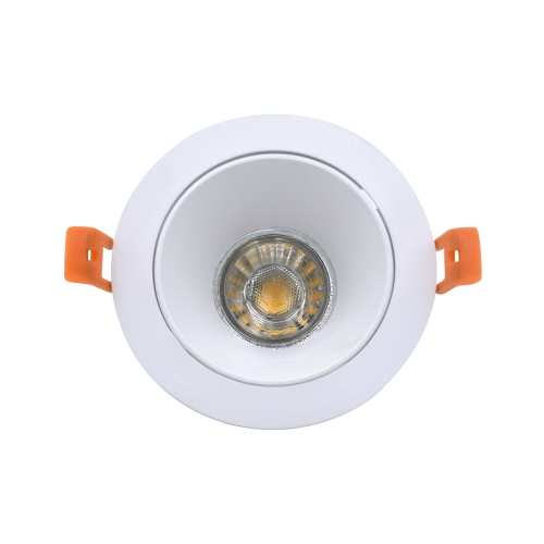 Round anti glare MR16 GU10 downlight housing