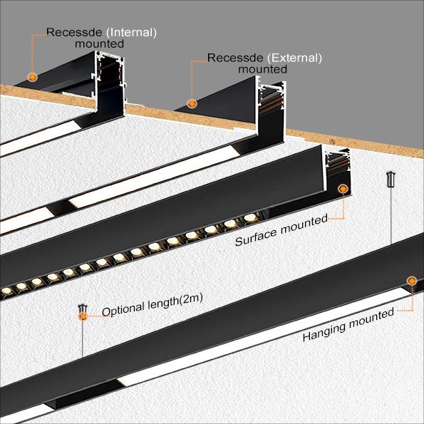 The trend of "light-visible and lamp-invisible" is prevalent