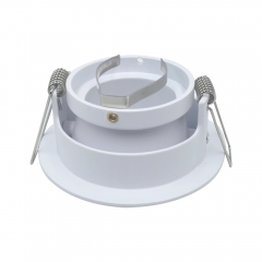 Recessed Cob Bedroom Ceiling Anti Glare Round Die Cast Aluminium Downlights Led Gu10 Mr16 Downlight Housing