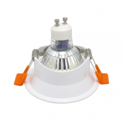 Commercial round led downlight anti-glare light 15w recessed iron lighting fixture