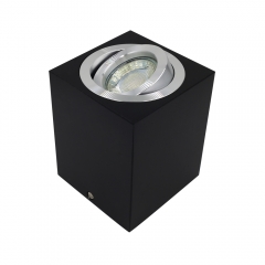 Factory direct Aluminium surface-mounted Indoor Square Downlight Fixture