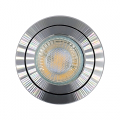 White downlight round led gu10 mr16 adjustable 15w surface mounted down light