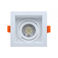 Pure aluminium ceiling GU10 MR16 spot light housing recessed light housing