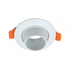 Hotel round mr16 white downlight housing die-casting aluminum gu10 antiglare spotlights fixtures