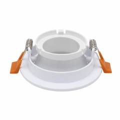 Cob Recessed Ceiling Adjustable Downlight Gu10 Aluminum Mr16 Anti Glare Round Spotlight 90Mm Led Down Light Housing