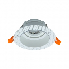 Hot sale round led trimless iron downlight trimless Recessed Office Lighting Led Downlight