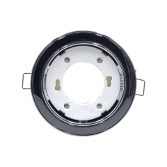 Wholesale price GX53 spot light housing silver electroplating downlight fixture reflective light fitting