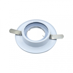 High quality ring anti-glare iron down light led lights fitting for GU10 MR16 halogen lamp