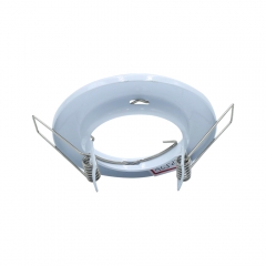 Best price CE ROSH recessed classic white round gu10 downlights housing