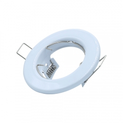 Best price CE ROSH recessed classic white round gu10 downlights housing