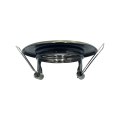 Round 85mm gu10 mr16 recessed fixed angle ceiling white down lights fitting