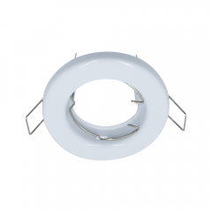 Best price CE ROSH recessed classic white round gu10 downlights housing