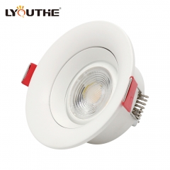 Office glare mr16 spotlight frame 5 watt retrofit led downlight recessed lighting