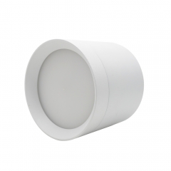 High Quality White Pure Aluminium Anti Glare Cylinder downlight Fixture 7w Gx53 Surface Mounted Downlight