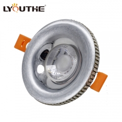 Hot sales classic round die cast aluminum 92mm gu10 recessed down lights housing