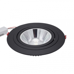 Hot selling aluminium frameless slim recessed adjustable AR111 downlights housing